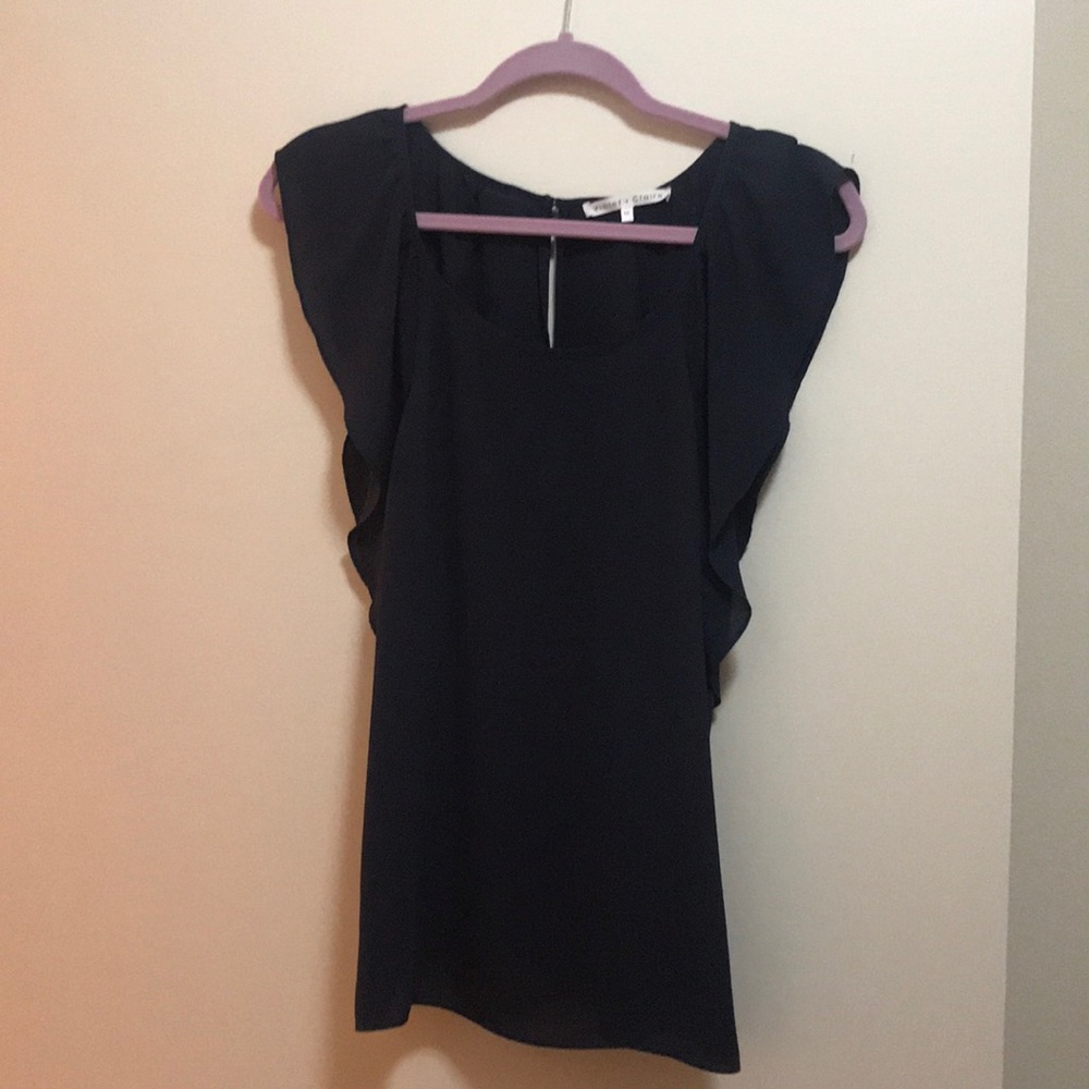 Navy blue blouse